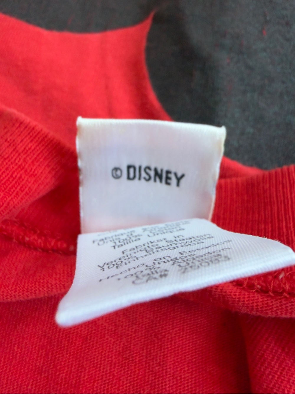 Vtg 90s The Disney Store double sided Mickey Mouse oversized tshirt PJ dress - Picture 5 of 8